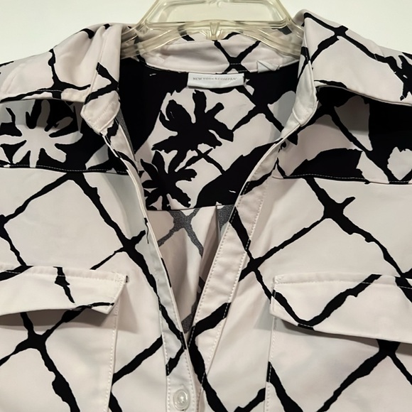 New York & Company sleeveless button down dress for women. Size XL - Picture 4 of 6